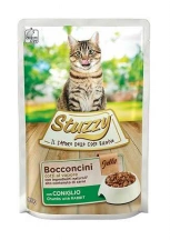 Stuzzy (Штузі) Cat Rabbit Вологий корм з кроликом для котів та кішок, желе img