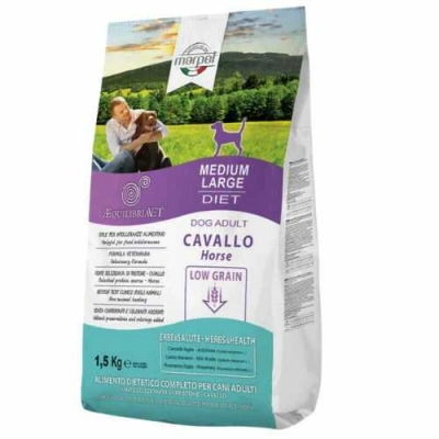 Marpet (Марпет) AequilibriaVET Dog Adult Medium & Large Low Grain Horse Низькозерновий сухий корм з кониною для собак середніх і великих порід