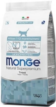 Monge (Монж) Kitten Monoprotein Trout Сухий корм для кошенят з фореллю img