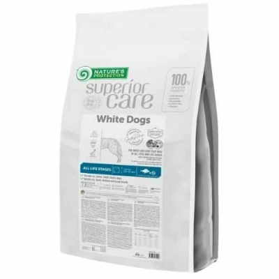 Natures Protection (Натур Протекшн) Superior Care White Dogs All Sizes & Life Stages White Fish Сухий корм з білою рибою для собак усіх розмірів і стадій життя з білою шерстю