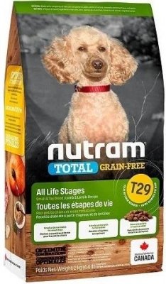 Nutram (Нутрам) T29 Total Grain Free Holistic Small Breed Lamb Беззерновий корм для малих порід собак з ягням