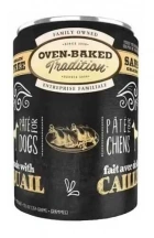 Oven-Baked (Овен-Бекед) Беззерновий паштет для собак зі свіжим м'ясом перепілки img