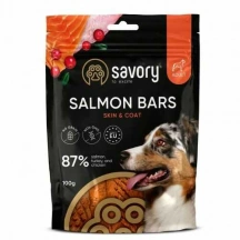 Savory (Сейворі) Dog Adult Salmon Bars Skin & Coat Джерки з лосося для собак різних порід img