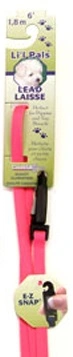 Coastal (Костал) Lit'l Pals Nylon Повідець для цуценят і маленьких собак, 0,8 см/1,8 м рожевий неон