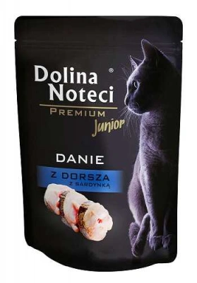 Dolina Noteci (Доліна Нотечі) Premium Danie Kitten Cod & Sardines Вологий корм з тріскою та сардиною для кошенят