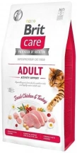 Brit Care (Бріт Кеа) Cat Grain-Free Adult Activity Support Беззерновий корм для дорослих активних котів і кішок з індичкою і куркою