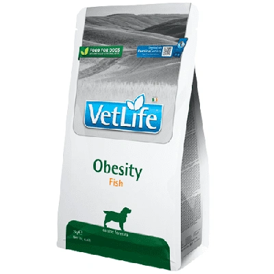 Farmina Vet Life (Фарміна Вет Лайф) Dog Obesity Fish Ветеринарна дієта з рибою для зниження зайвої ваги у собак