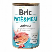 Brit (Бріт) Paté & Meat Dog Salmon Вологий корм з лососем для собак img