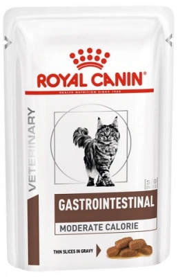 Royal Canin (Роял Канін) Gastrointestinal Moderate Calorie Лікувальні консерви для котів і кішок при порушенні травлення і зайвій вазі
