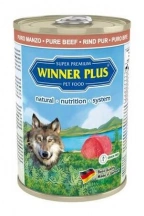 Winner Plus (Віннер Плюс) Super Premium Menu Mono Pure Beef Консерви для собак з яловичиною img