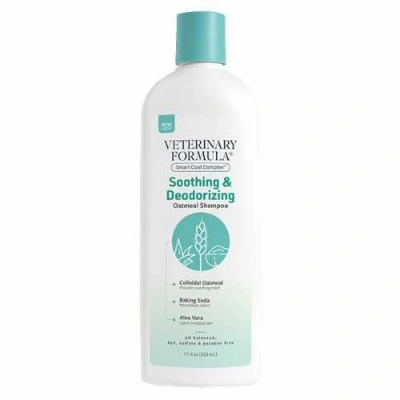 Veterinary Formula (Ветеринарна Формула) SCC Soothing & Deodorizing Oatmeal Shampoo Заспокійливий і дезодорувальний шампунь з ароматом огірка та лаванди для собак і котів