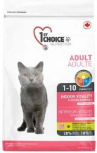1st Choice (Фест Чойс) Vitality Indoor 5,44 кг Сухой корм для взрослых домашних кошек img