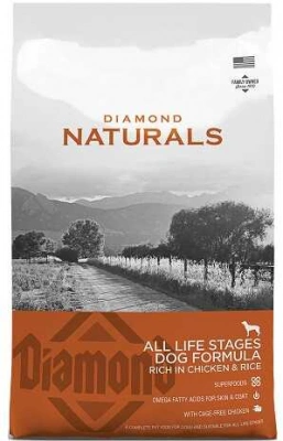 Diamond Naturals (Даймонд Натуралс) All Life Stages Dog Chicken & Rice Сухий корм з м’ясом курчат і суперфудами для дорослих собак всіх порід