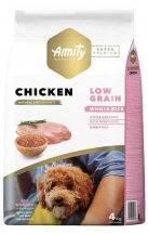 Amity (Аміті) Super Premium Low Grain Chicken Adult Сухий низькозерновий корм з куркою для дорослих собак