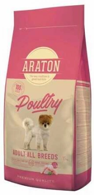 Araton (Аратон) Poultry Adult All Breeds 3 кг Сухий корм для дорослих собак дрібних і середніх порід з м'ясом птиці