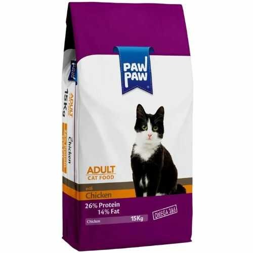 Pawpaw (Павпав) Cat Adult Chicken Сухой корм с курицей для взрослых котов и кошек original1