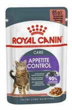 Royal Canin (Роял Канін) Appetite Control Care Gravy Вологий корм для дорослих стерилізованих кішок, схильних до випрошування корму, шматочки в соусі img
