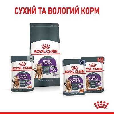 Вологий корм для кішок Royal Canin Appetite Control Care