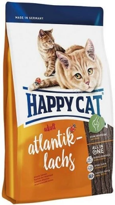 Happy Cat (Хеппі Кет) Salmon Atlantik Lachs Сухий корм для дорослих котів і кішок з лососем