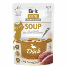 Brit Care (Бріт Кеа) Cat Soup Duck Суп з качкою для дорослих котів і кішок img