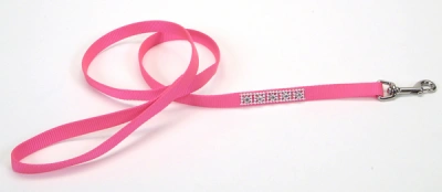 Coastal (Костал) Jeweled Гламурні повідці для собак з прикрасою, 1 см/1,2 м рожевий