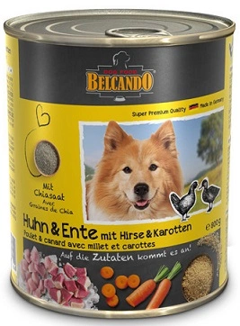 Belcando (Белькандо) Вологий корм для собак з куркою, качкою, пшоном та морквою