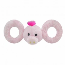 Jolly Pets (Джолі Петс) Pig Dog Toy Іграшка-пищалка Свинка для перетягування для собак