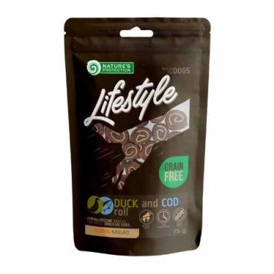 Natures Protection (Натур Протекшн) Lifestyle Duck & Cod Rolls Ласощі для собак Роли з качки та тріски