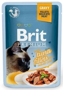 Brit Premium (Бріт Преміум) Cat Вологий корм для котів з філе тунця в соусі