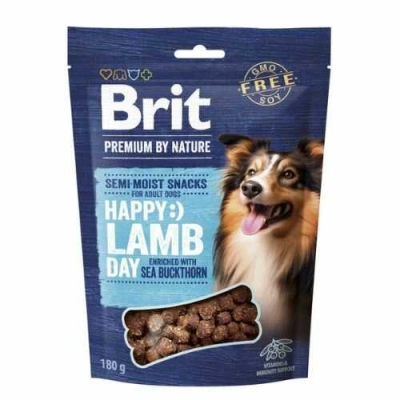 Brit Premium (Бріт Преміум) Dog Adult Semi-moist Snacks Lamb & Sea Buckthorn Напіввологі ласощі з ягням та обліпихою для собак різних порід