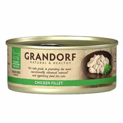 Grandorf (Грандорф) Cat Adult Grain Free Chicken & Crab Fillet Вологий корм з куркою і крабом для дорослих котів і кішок