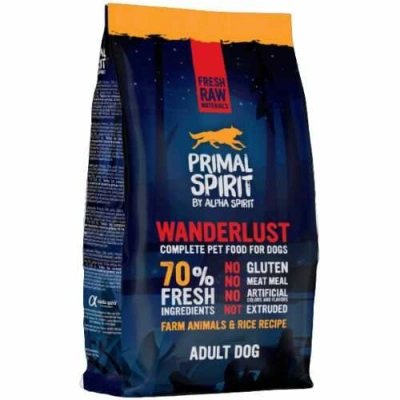 Primal Spirit (Прімал Спіріт) Dog Adult Wanderlust Сухий корм з куркою для собак різних порід