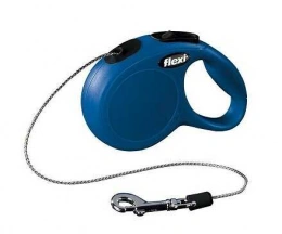 Flexi (Флексі) Cat XS Повідець-рулетка для котів з вагою до 8 кг, трос, 3 м, синій img