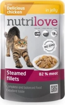 Nutrilove (Нутрилав) Cat Chicken Консерви для кішок з куркою в желе img