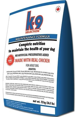 K9 Selection Maintenance Корм ​​для собак середніх порід