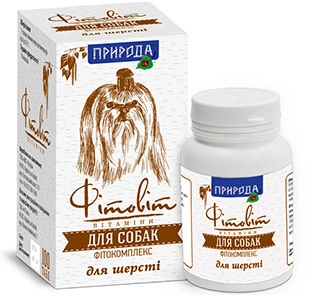 Природа Фітовіт Фітокомплекс для шерсті собак