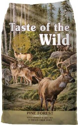 Taste of the Wild (Тейст оф зе Вайлд) Pine Forest Беззерновий корм для собак з м'ясом оленини та бобами