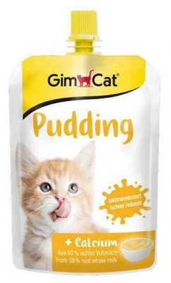 GimСat (Джим Кет) Pudding Ласощі Пудинг для кішок зі зниженим вмістом лактози