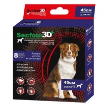 Secfour 3D (Секфор 3Д) Нашийник від бліх і кліщів для собак середніх порід, 45 см img
