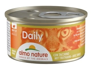 Almo Nature (Альмо Натюр) Daily Menu Cat Вологий корм для котів Мус з індичкою