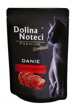 Dolina Noteci (Долина Нотечи) Premium Danie Sterilized Cat Beef Влажный корм с говядиной для стерилизованных котов и кошек Dolina Noteci (Доліна Нотечі) Premium Danie Sterilized Cat Beef Вологий корм з яловичиною для стерилізованих котів та кішок img