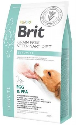 Brit Veterinary Diet (Брит Ветеринари Диет) Struvite 2 кг Лечебный корм для собак при мочекаменной болезни