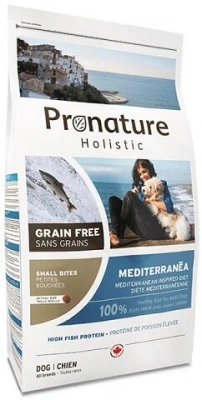 Pronature Holistic (Пронатюр Холістик) Mediterranea Small Bites Беззерновий корм з лососем і в'яленими томатами для собак дрібних порід