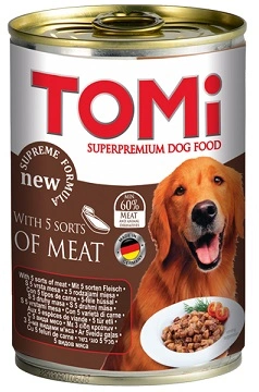 Tomi (Томі) Вологий корм супер преміум класу для собак з 5 видами м'яса