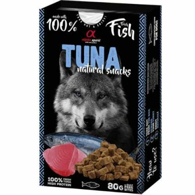 Alpha Spirit (Альфа Спіріт) Dog Natural Snacks Tuna Напіввологі ласощі з тунцем для собак різних порід