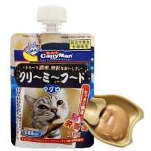 CattyMan (КеттіМен) Complete Creamy Food Tuna Рідкий крем суп з тунцем для котів та кішок img