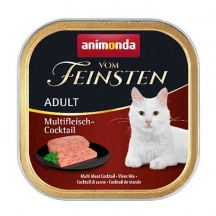 Animonda (Анімонда) Vom Feinsten Cat Adult Multi Meat Cocktail Консервований корм Мульти м'ясний коктейль для котів та кішок img
