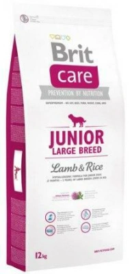 Brit Care (Бріт Кеа) Junior Large Breed Lamb & Rice Корм ​​для цуценят великих порід з ягням