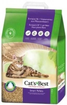 Cat's Best (Кетс Бест) Smart Pellets Деревний наповнювач для котів, що комкується