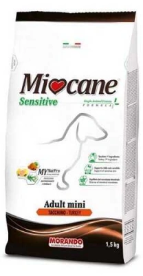 Morando (Морандо) Mioсane Adult Mini Sensitive Monoprotein Turkey Сухий монопротеїновий корм з індичкою для дорослих собак